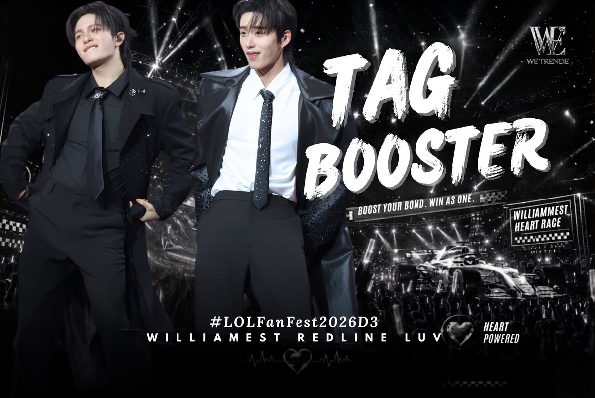 WE_TRENDE's tweet photo. TAG BOOSTER #4 🩵

30K more to achieve 1.5M lets gooo westiesss Lets dooooo itt !!!

Pick one and drop the HT + KW below + picture/emoji

WilliamEst fans still breaking limits
WilliamEst trend race getting stronger
WilliamEst making every milestone unforgettable
WilliamEst support pouring nonstop tonight
WilliamEst continuing their iconic streak
WilliamEst energy remains unmatched everywhere

WILLIAMEST REDLINE LUV 

#LOLFanFest2026D3 
#WilliamEst #วิลเลี่ยมเอส