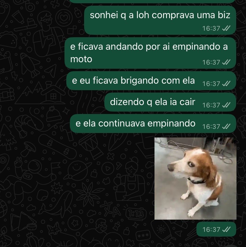 misspitombeira's tweet photo. acordei #chati hoje com a loh fazendo raiva no sonho https://t.co/AAPqPV0jxM
