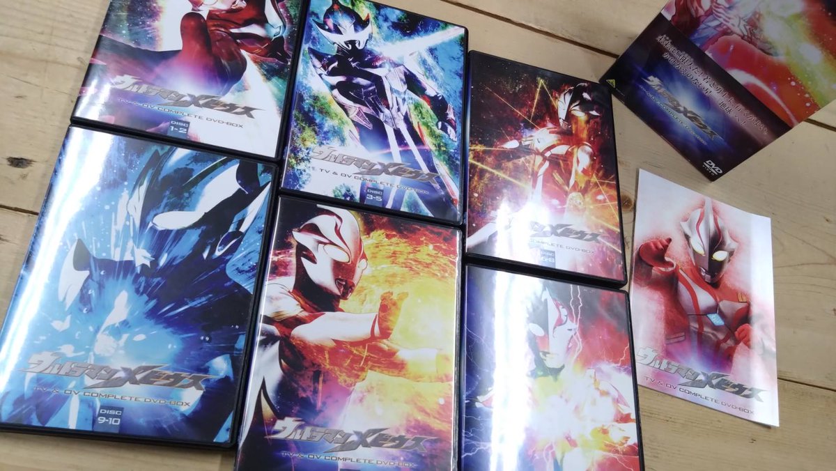 ✨買取入荷情報✨ #ウルトラマンメビウス TV＆OV COMPLETE DVD-BOX TV