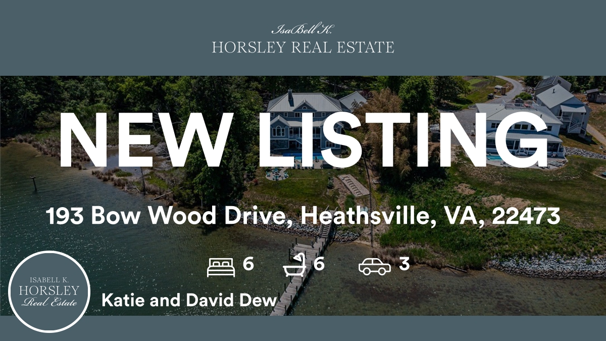 HorsleyReal's tweet photo. 🛌 6 🛀 6 🚘 3
📍 193 Bow Wood Drive, Heathsville, VA, 22473

My latest listing on RateMyAgent.
(VA) 0225078297
https://t.co/456kzK3mQe

...
#ratemyagent #realestate https://t.co/GuPbslIAx8