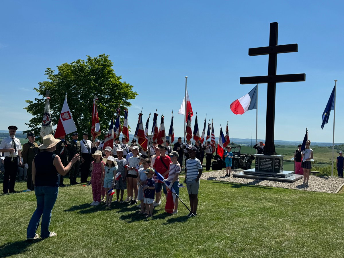 Image de Préfet de la Moselle - #MemorialDay 🇺🇸 | Jérôme Seguy, secrétaire général Préfet de la Moselle, a participé à la cérémoni