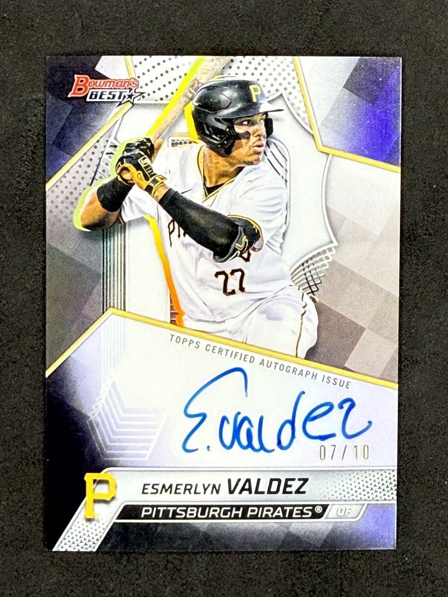 cardsbyandy's tweet photo. @Elliott0924 @Statman661 @davisdugout @premiercards_2 Black /10
$500 shipped https://t.co/jKEXedhLmz