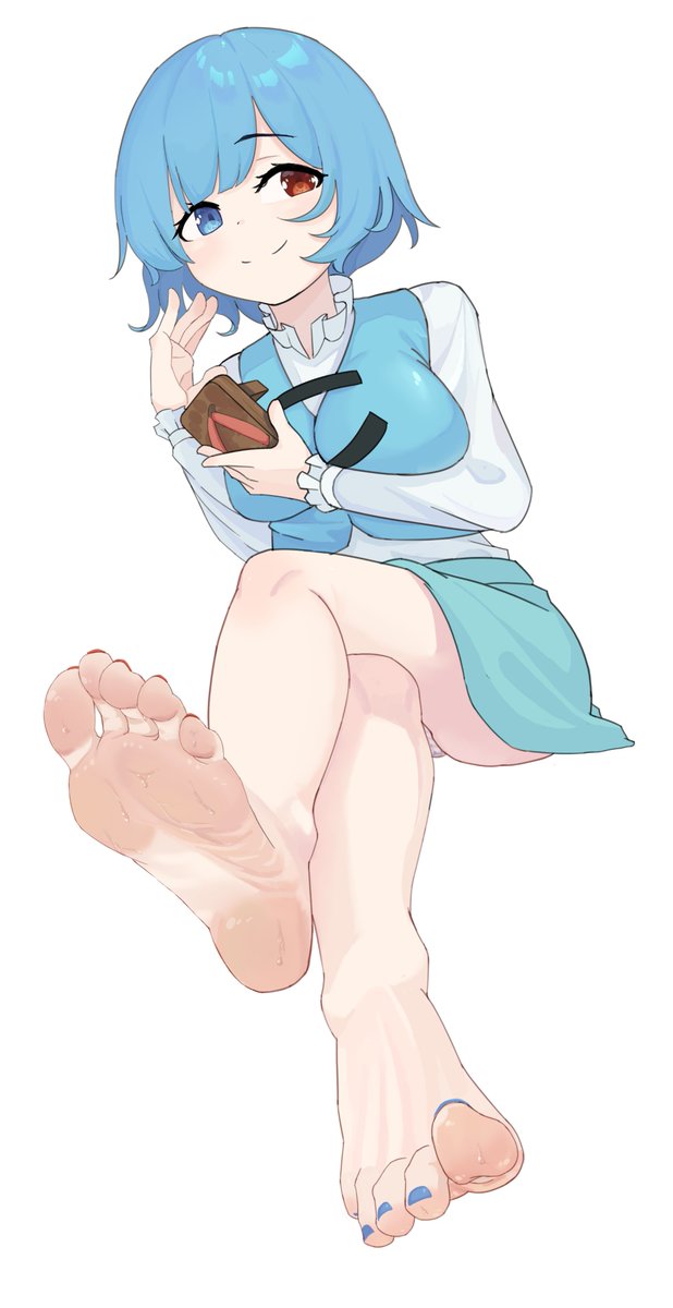 DebugMine's tweet photo. #東方project #Touhou_project #footfetısh
I haven't drawn Kogasa's stinky feet before, here is it❤ https://t.co/diCPsaD843