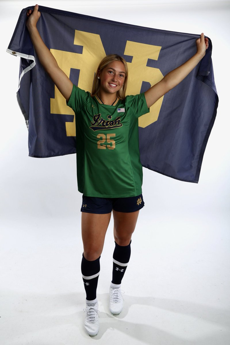 GraceyLePage24's tweet photo. Change of plans!!! 

I’m excited to announce my commitment to continue my academic and athletic career at Notre Dame Fighting Irish women’s soccer! Thank you to my family, coaches, teammates, and everyone who has supported me throughout this journey. Go Irish ☘️ https://t.co/kUmrXgk5Y0