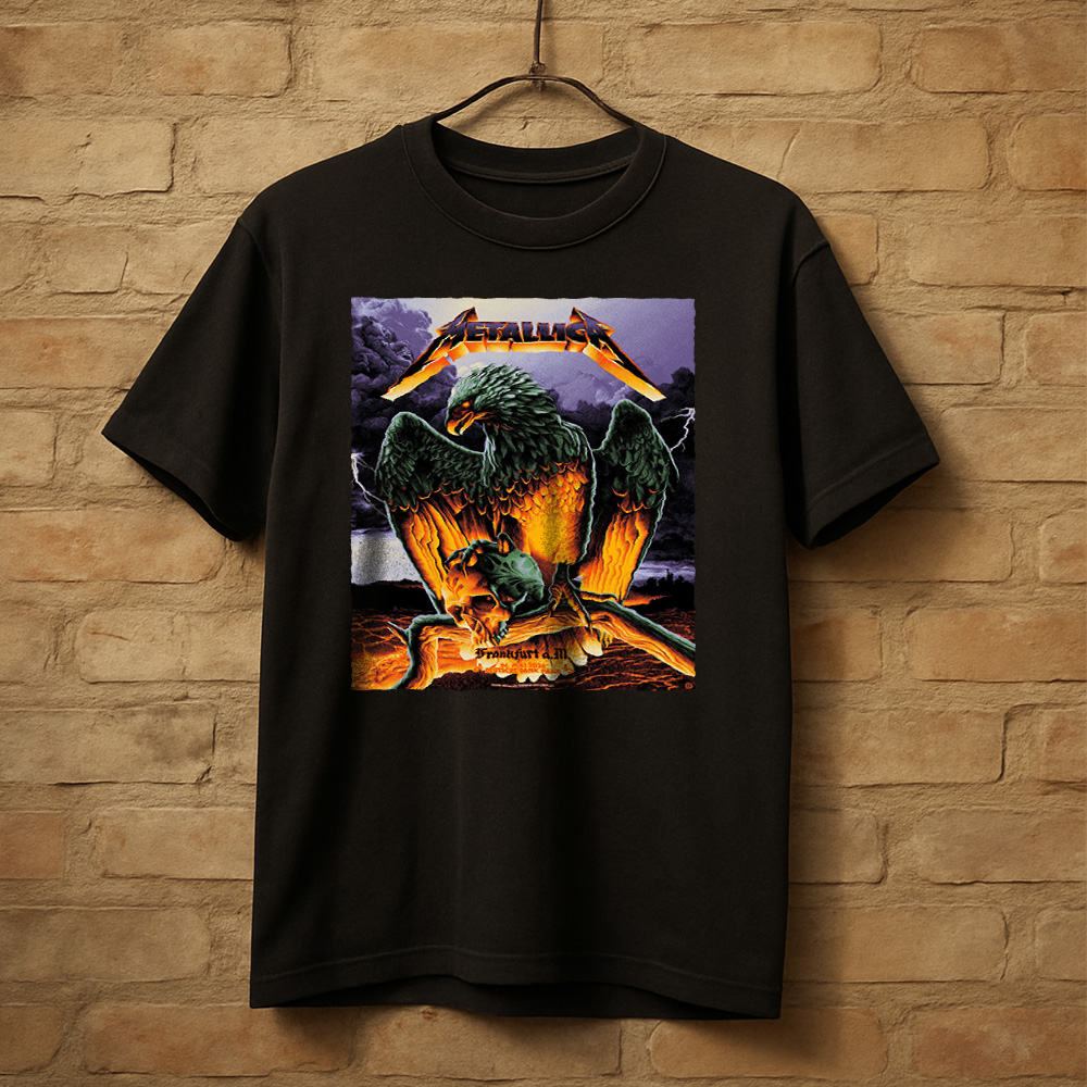 Jevya_official's tweet photo. Frankfurt 2026 trifft auf pure Heavy-Metal-Energie.

Jetzt kaufen:
https://t.co/wEZj52bDpW
#Frankfurt2026 #EagleSkullShirt #HeavyMetalStyle #RockShirt #MetalFans #GraphicShirt #ConcertOutfit https://t.co/9DwHM59Gjv