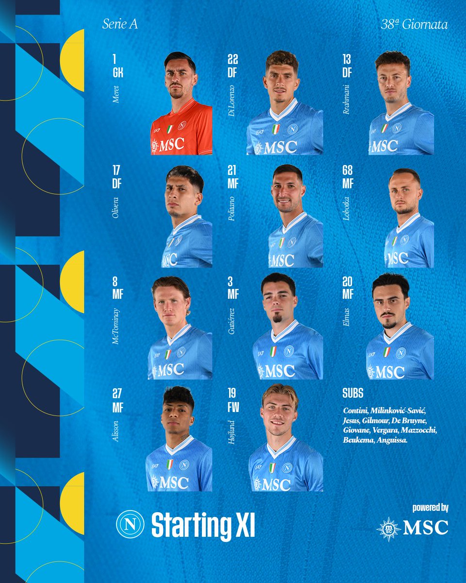 Official SSC Napoli tweet media