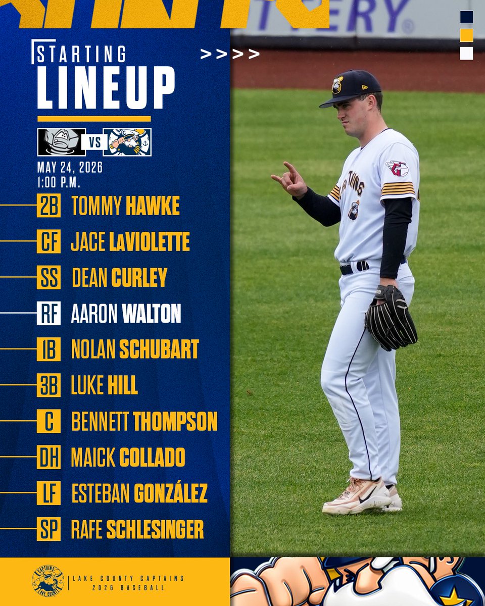 Lake County Captains tweet media