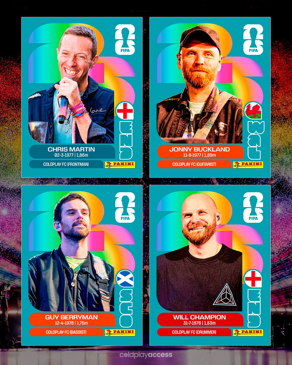 Coldplay Access tweet media