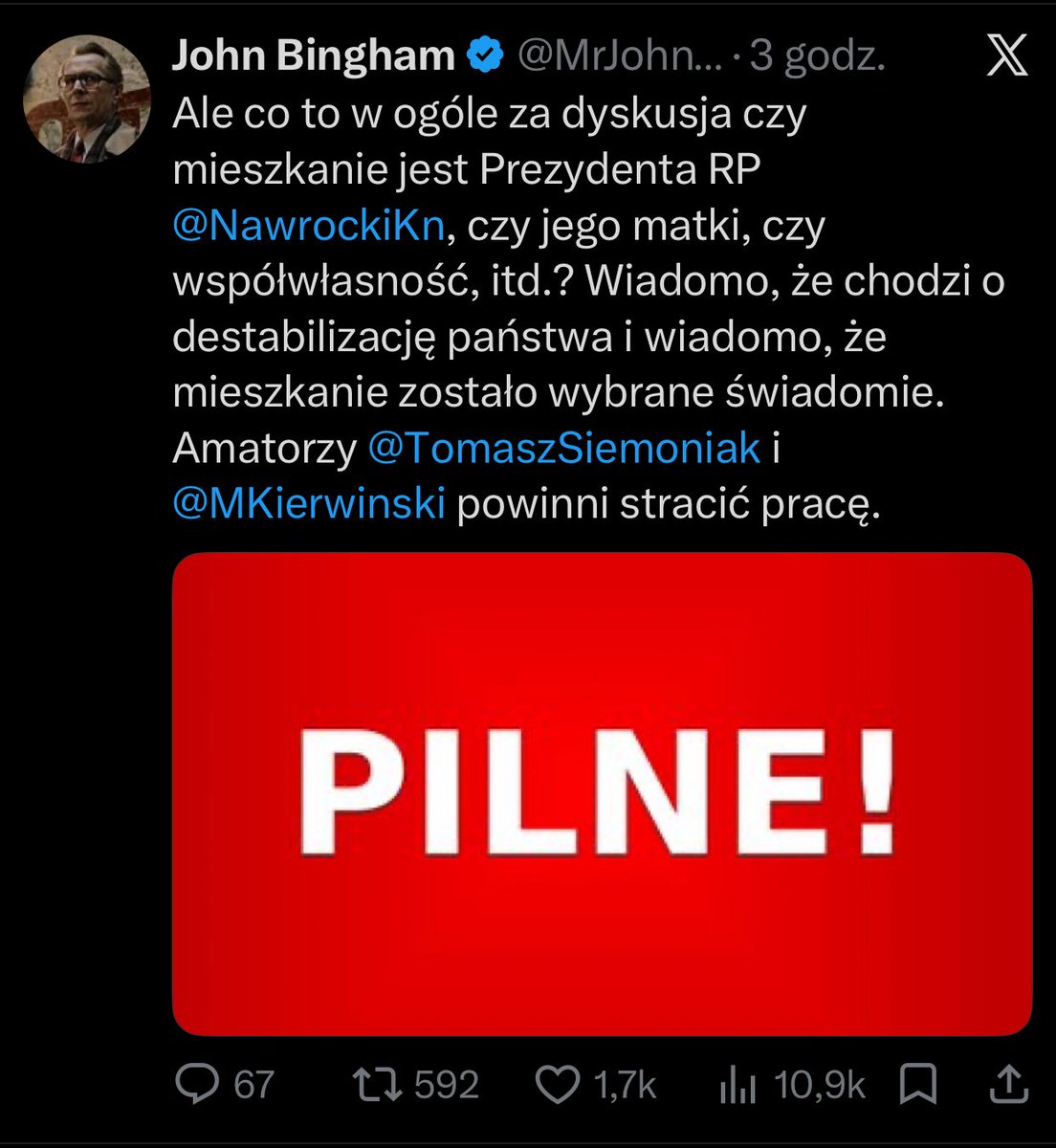 DominikaWalus's tweet photo. Po co drążyć, że nam się narracja nie spina???
Skręciliśmy akcję na dymisje i mają być!!! https://t.co/76tevOPyWY