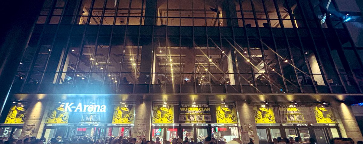 gonsuke's tweet photo. wu-tang clan良かった！Awichも良かった！ https://t.co/ddMpZUKul8
