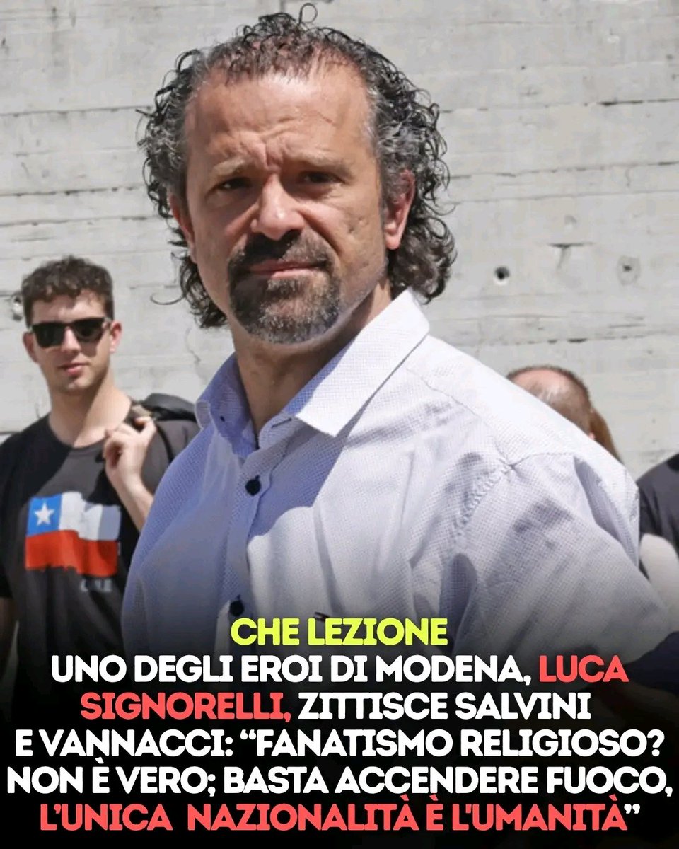 CLAUDIODD5's tweet photo. Bisogna ricordare a quest'uomo, visto che attacca chi ci vuole tutelare..
Che gli poteva andare peggio, e che i dissuasori antiterorismo piazzati nella maggior parte delle strade pedonali nel nostro paese, sono stati piazzati grazie agli episodi causati dai mussulmani, e mai da quelli italiani.

@RoVannacci