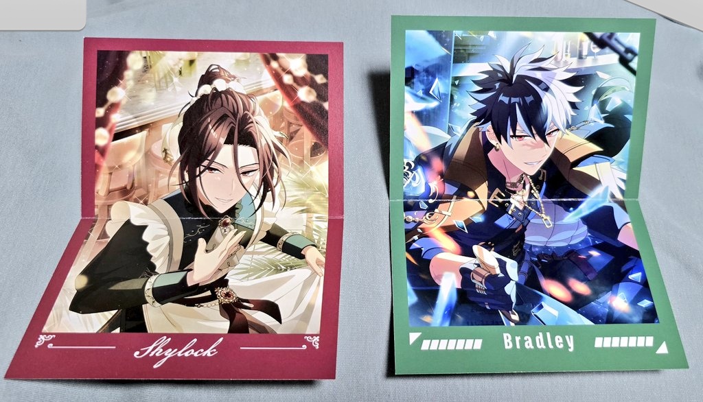 Harukaze_268's tweet photo. 【交換】 魔法使いの約束 ��ほやく アニメイト フェア 特典 二つ折り カード フォトカード

譲→ ブラッドリー、シャイロック

求→ オーエン、カイン

福岡天神手渡し、郵送可
よろしくお願いいたします。 https://t.co/DqaQy9l2Rx