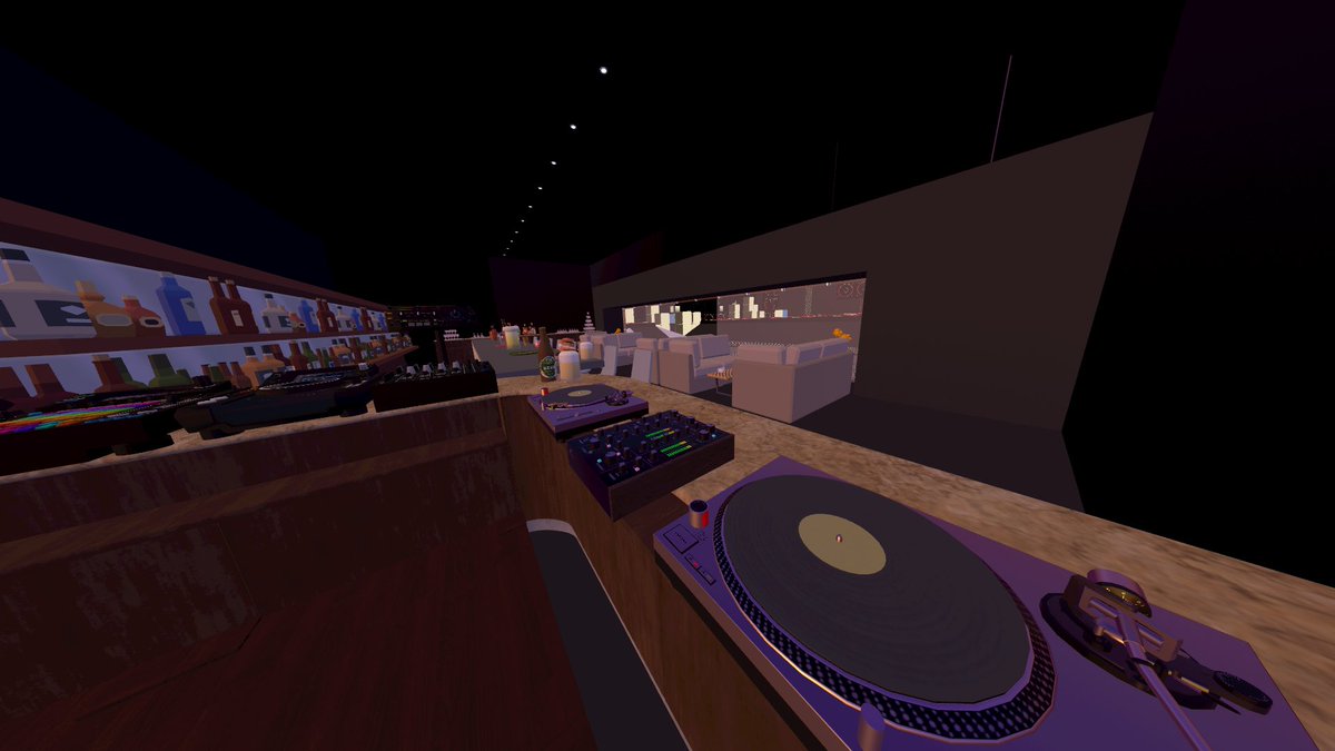 GodDaemonAlpha's tweet photo. #cluster
点検しようと入った自作ワールド。クラスター内だけで作ったワールドなのでサブ音声に切り替えられないけど、映像流すと会場全体がピカピカするので久々楽しみました。 https://t.co/iohgxsneB6