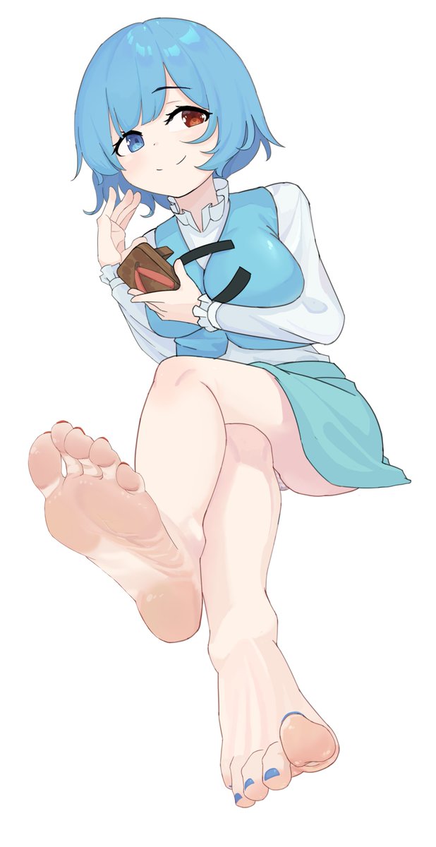 DebugMine's tweet photo. #東方project #Touhou_project #footfetısh
I haven't drawn Kogasa's stinky feet before, here is it❤ https://t.co/diCPsaD843