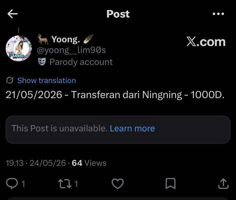 🦌 Yoong. 🪶 tweet media