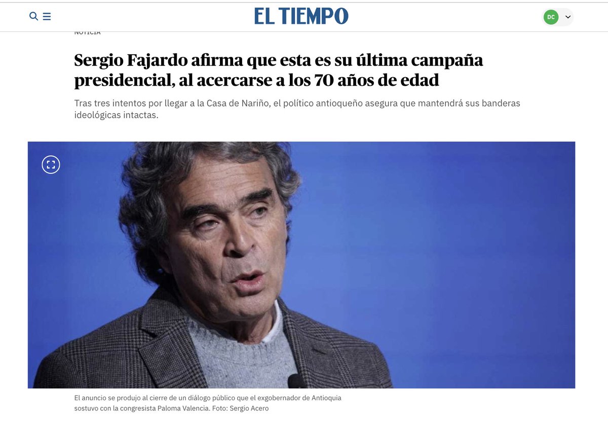 dmarcordoba's tweet photo. Eso dice cada 4 años y ni eso cumple. El candidato eterno del Centro político. https://t.co/hyDZA0ZmtI