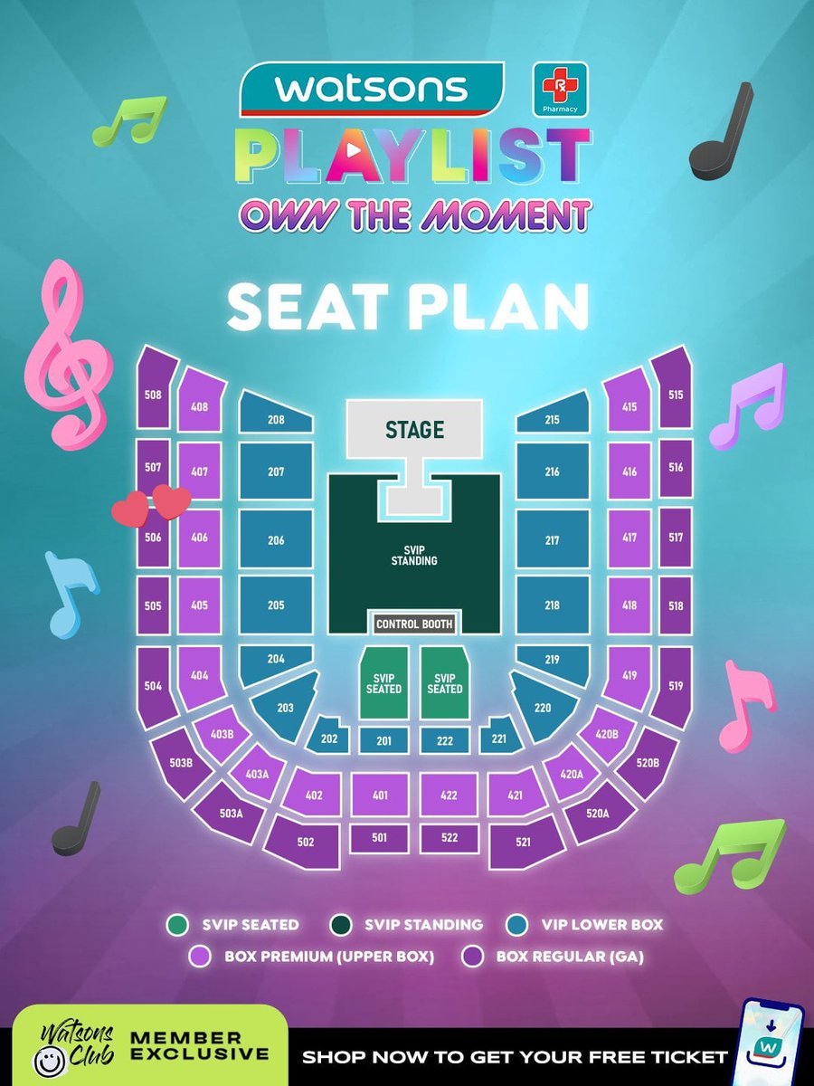 snstwts_'s tweet photo. wts lfb watsons playlist

(1) Box Regular (GA) - 506, row A seat 4
for its orig price plus service fee
mop: gcash/maya, payo
rfs: extra tix

Can do meet-up sa sm aura/market² or moa arena on the day of the con since the tix are claimed na

🏷 SB19 MAKI DECEMBER AVENUE https://t.co/sIlnr3rxeh