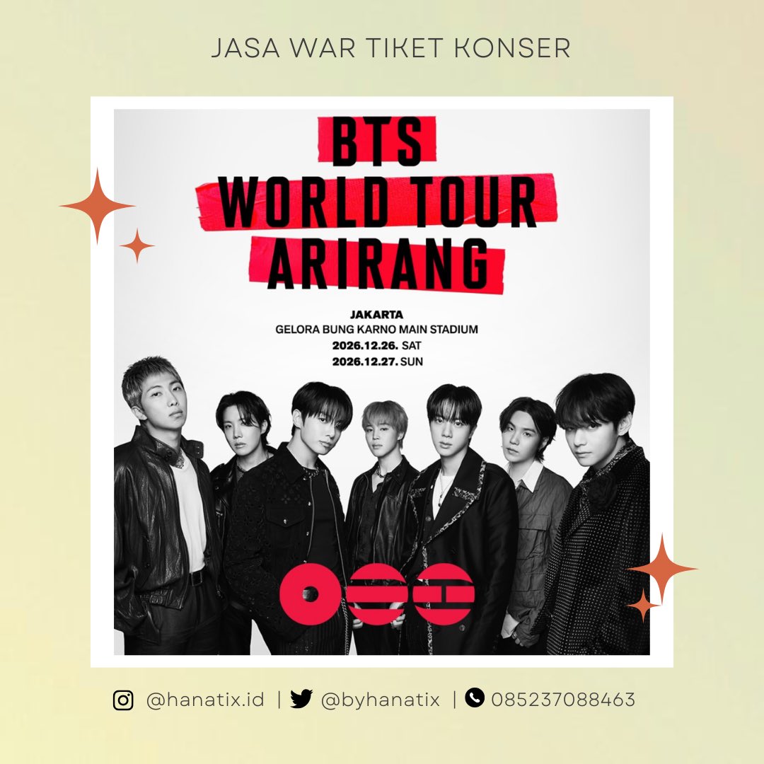 Jasa War & Jastip Tiket Konser tweet media