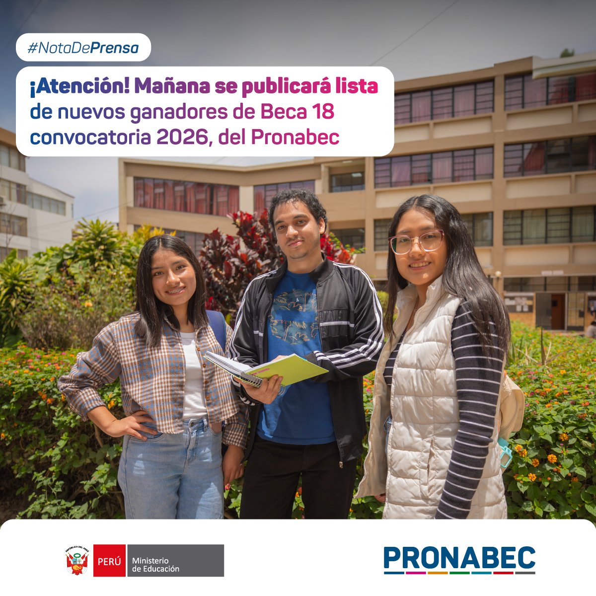 Pronabec - Minedu tweet media