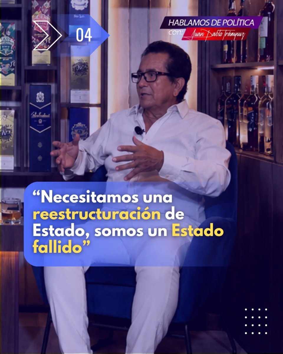 jptrampuz's tweet photo. 4 frases de @jorgezambranoec, exalcalde de #Manta, durante su entrevista en Hablamos de Política. 
Si quieres ver la entrevista completa, la encuentras aquí: https://t.co/segxjNbtY0 https://t.co/ZBJ0MMrAZ3