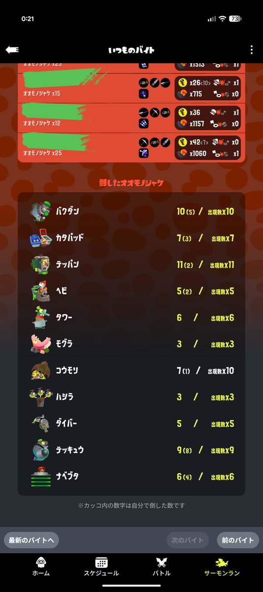 SplaveTeferi's tweet photo. テッキュウ祭り
#サーモンラン #スプラトゥーン３ https://t.co/khF3G5t9RN