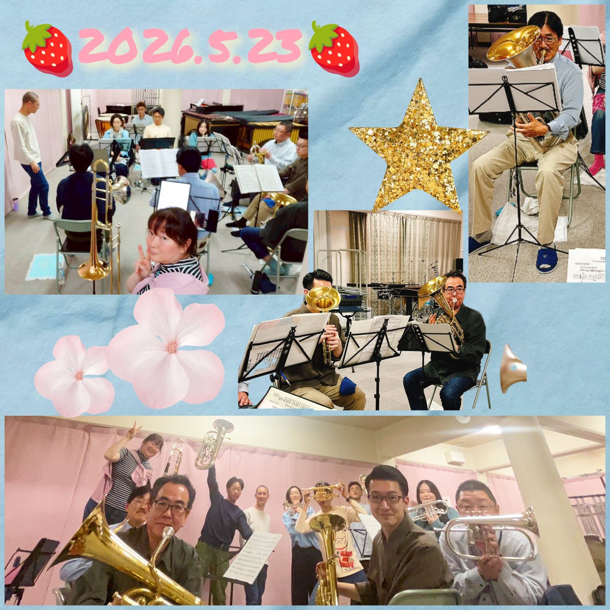 WildStrawberrybrass🍓@7/19ルネこだいらサマーウィンドバンドフェスティバル tweet media