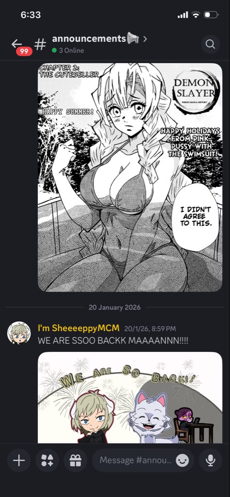 Demon Slayer PMH (Fan-made Manga) tweet media