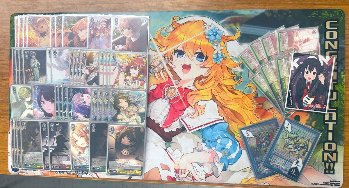 WS】冴えカノ優勝デッキレシピ(TCGショップ ”ディスク”)【ヴァイス