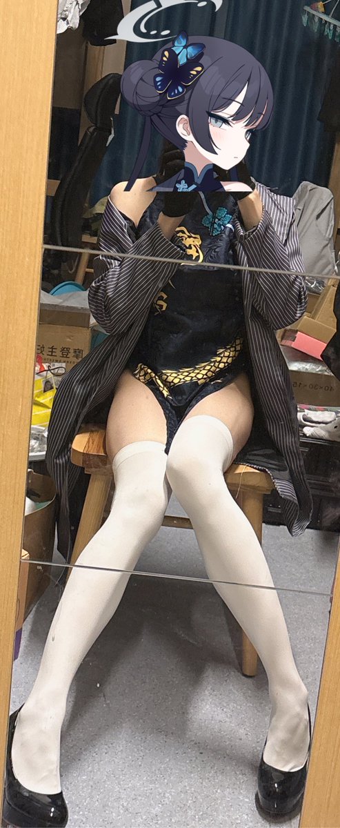 Miu_Qinglan's tweet photo. #碧蓝档案 #BlueArchieve #妃咲 #Kisaki #男娘
请忽略背景舍友没有收拾的混乱宿舍（滑轨） https://t.co/01yKMgT5qS