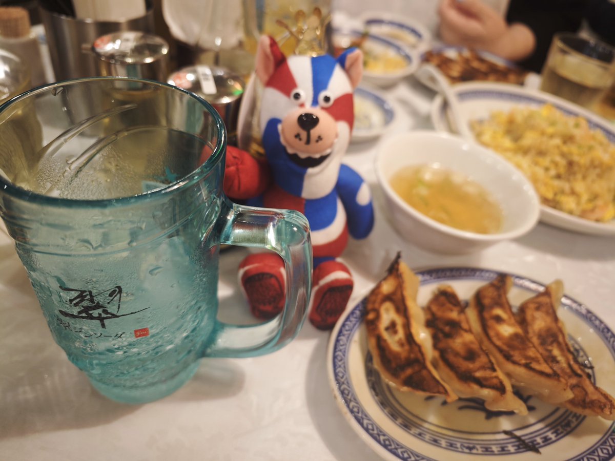 帰りは横アリ近くの中華屋さんでたらふく食べてきた🐷 今日の試合の話