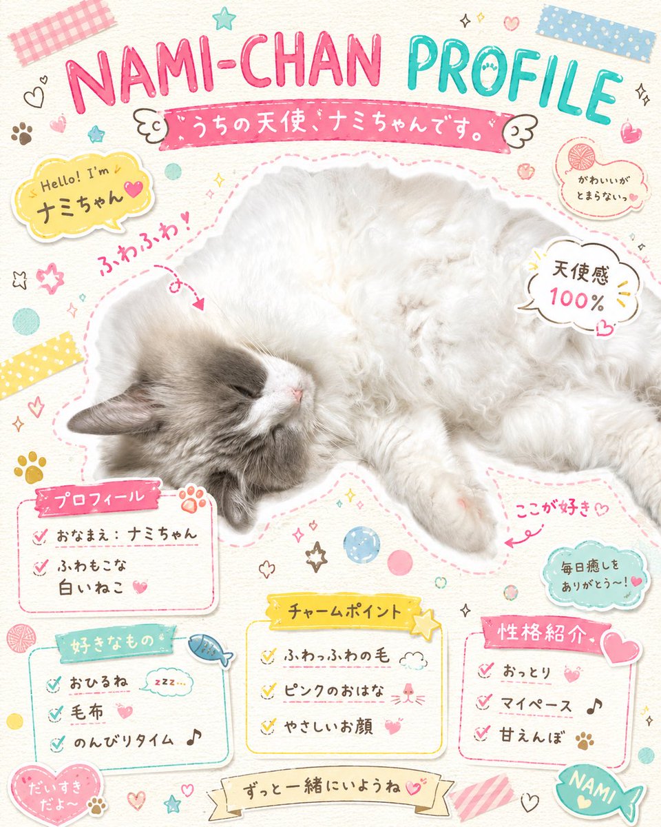MiraiCrypko's tweet photo. うちのナミちゃんを可愛く紹介 https://t.co/tSaKm4Np1s