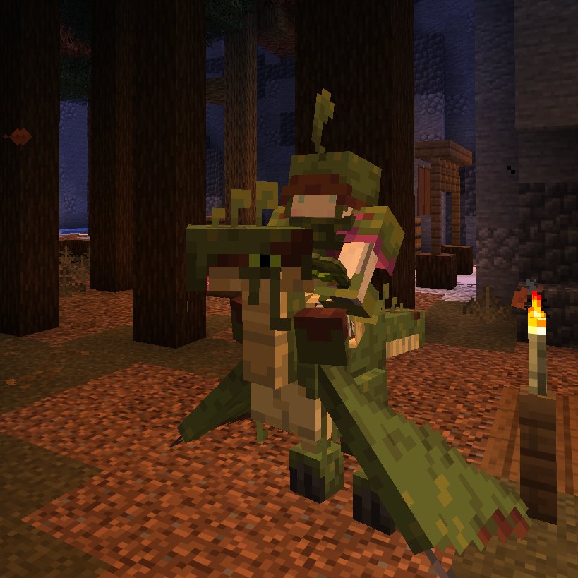 Rusty_Iron_Door's tweet photo. Song of twilight プレイ中
ねんがん叶ってモスラプターが仲間になった！！

minecraft #フィンズキイル https://t.co/7TT5achZLR