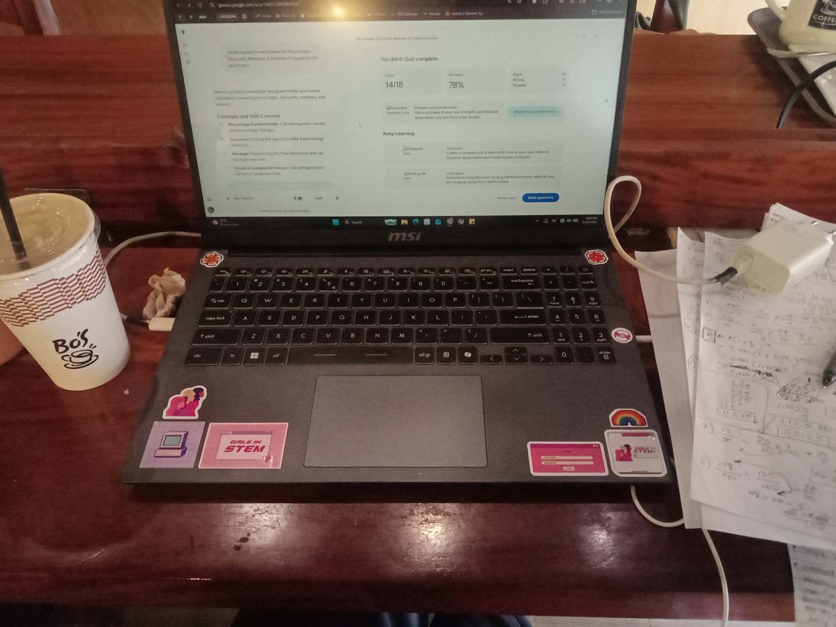 zaynazhie's tweet photo. [D21~] upcat rev study log ! 🌻

went to bo's again para mag-lock in 😓😓🙏🏻🙏🏻  percentage, discounts, markups, and interests for math + answered set 1 lang prof of mb 🫥

#studytwtph #upcat https://t.co/sUVB71XM6w