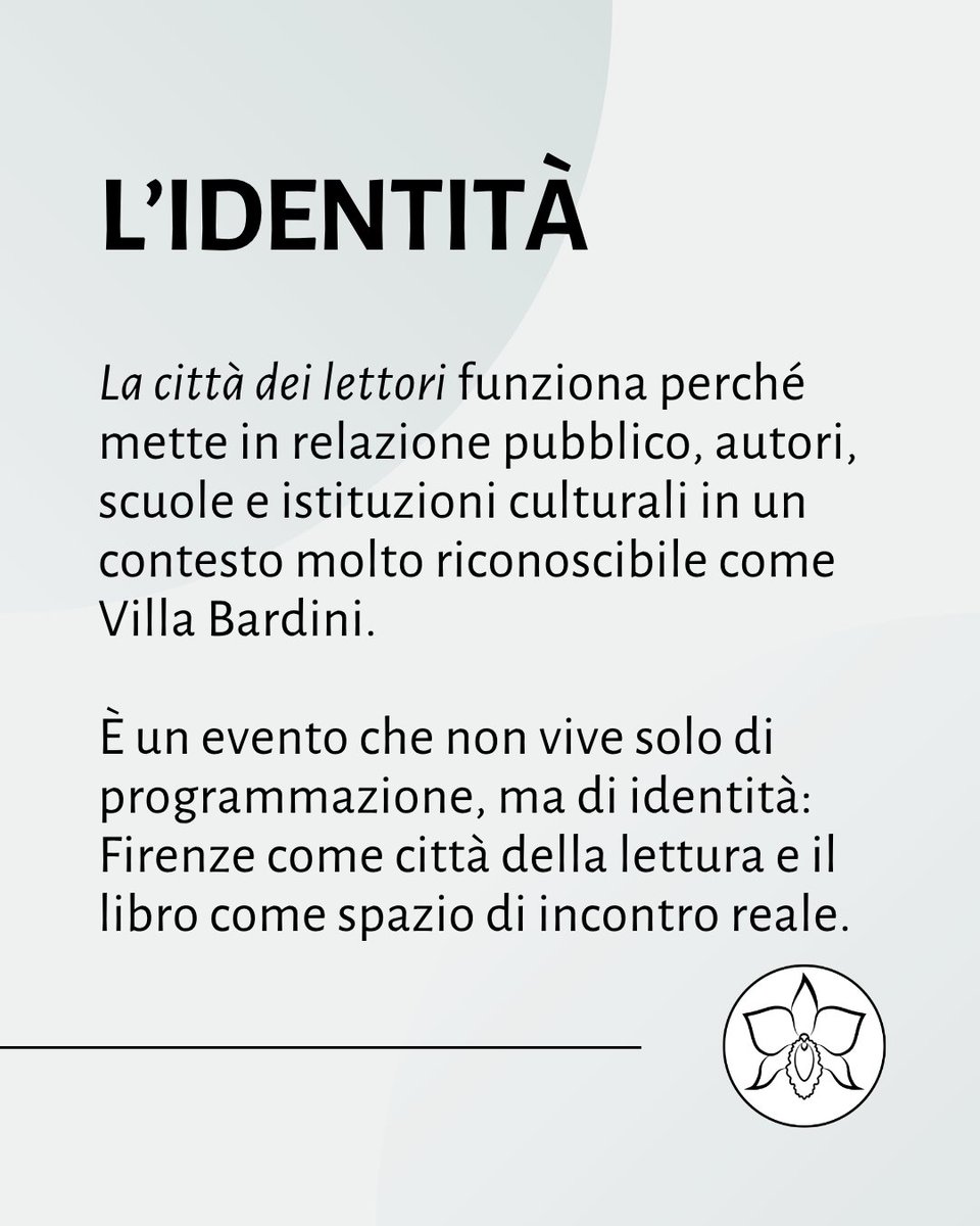 novelleorchidea's tweet photo. Il focus della nostra Lente Editoriale è puntato oggi su "La città dei lettori", festival letterario che si terrà a Firenze dal 3 al 7 giugno!

@CasaScrittori @TwittaLibro #lenteeditoriale https://t.co/DT4wDPipK2