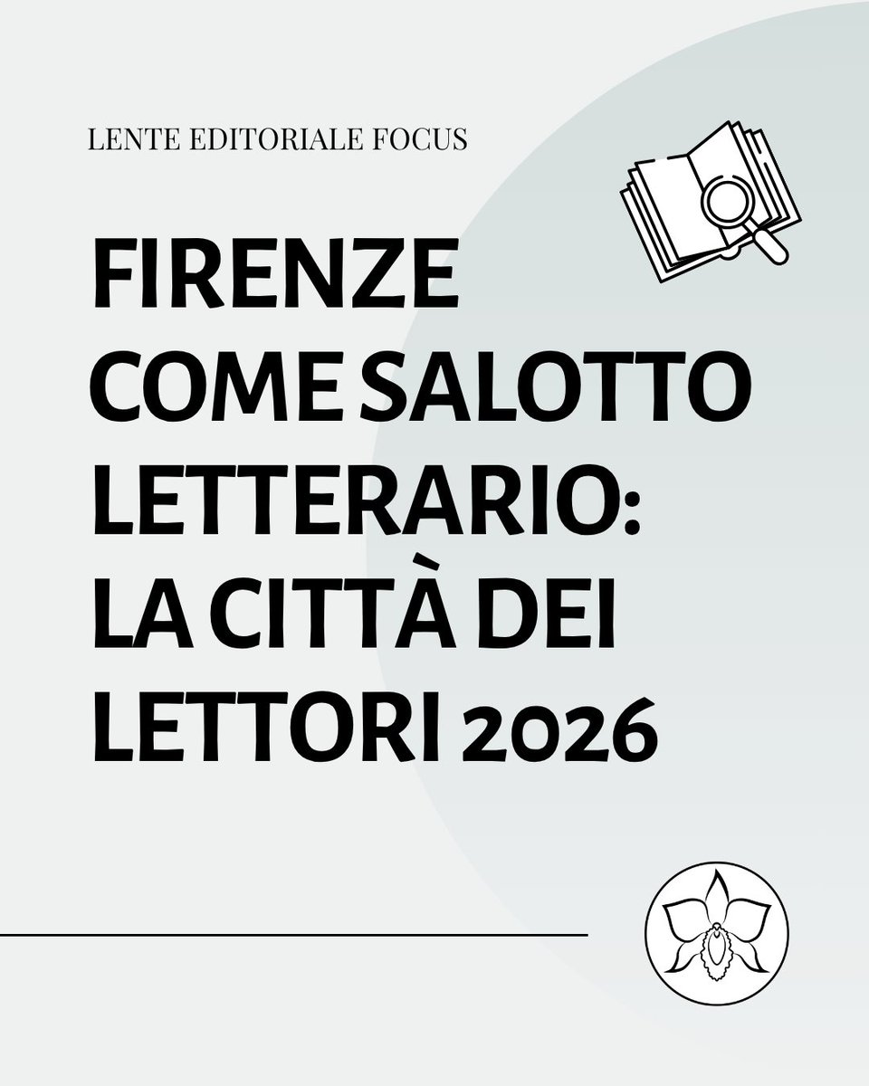 novelleorchidea's tweet photo. Il focus della nostra Lente Editoriale è puntato oggi su "La città dei lettori", festival letterario che si terrà a Firenze dal 3 al 7 giugno!

@CasaScrittori @TwittaLibro #lenteeditoriale https://t.co/DT4wDPipK2