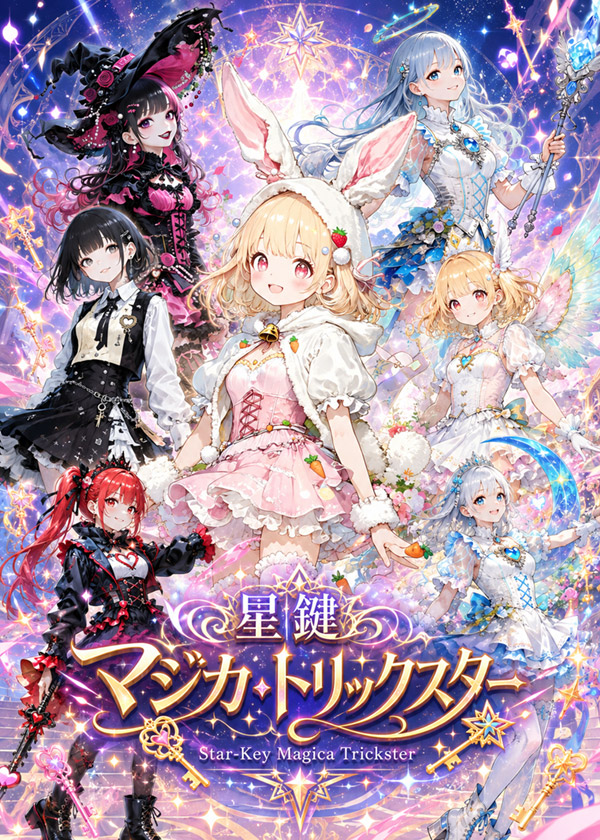 Star-Key Magica Trickster Poster