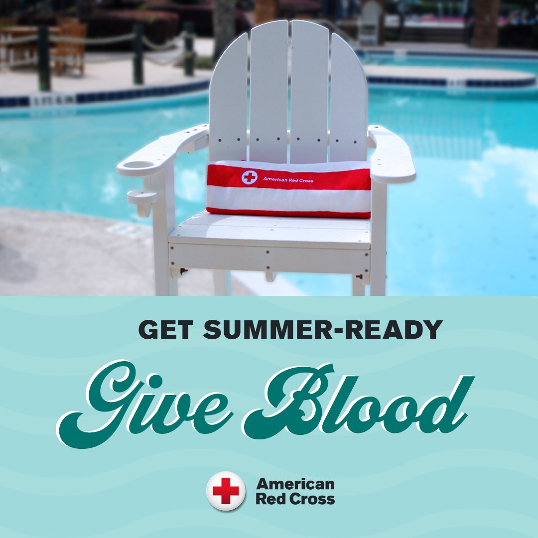 RedCrossWIS's tweet photo. You give blood. We give beach vibes! Come to give May 18-31 to take home the exclusive oversized Red Cross beach towel for all your sunny days, while they last. Schedule here: https://t.co/wXNszkfqGu https://t.co/ZiCMUjY1xH