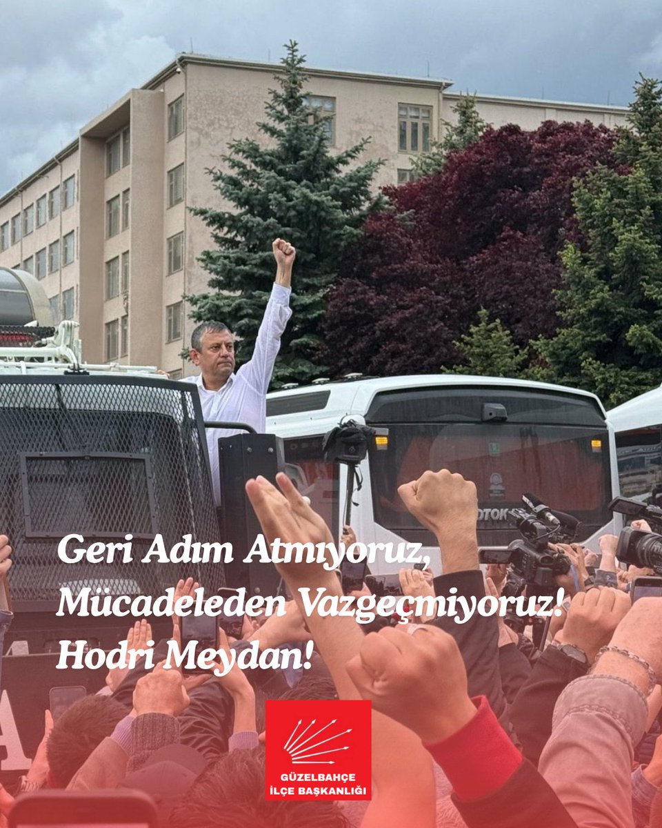 yeniguzelbahce's tweet photo. Yılmayız, Eğilmeyiz,
Cumhuriyeti Teslim Etmeyiz!
Hodri Meydan! https://t.co/Owh8kVHKXd