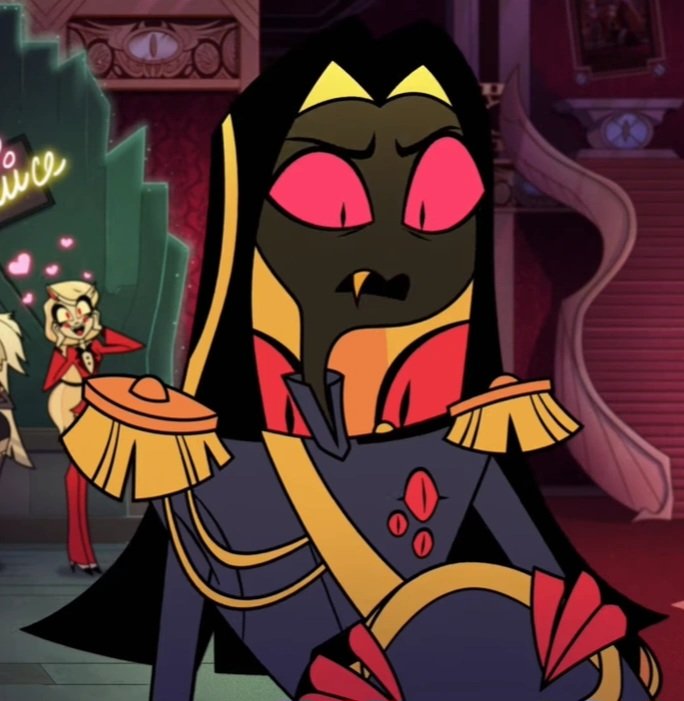 Optimism_Timi's tweet photo. The hood of #SirPentious is one of the best bits of character design in the entire Hellaverse. It serves as hair, it's extremely expressive, and it's so visually appealing. 

Genuinely 10/10 https://t.co/NyS8vGgM8T