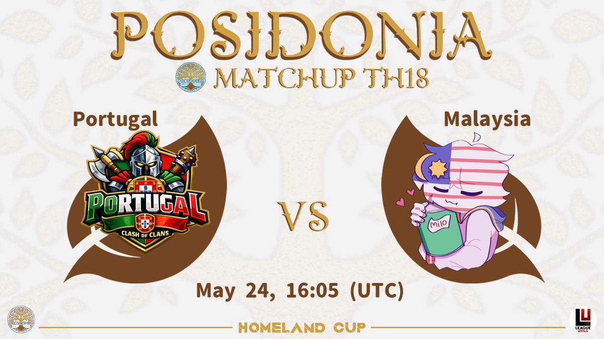 HomelandCup's tweet photo. 🔥 Match day! 🔥

🇵🇹 PORTUGAL 🆚 MALAYSIA 🇲🇾

🕒 16:05 UTC — Don’t miss it! 🍿 

🇵🇹 PT - https://t.co/NbXzLaRR5M

#Posidonia 🌍🏆 https://t.co/AKDJSeCQvQ