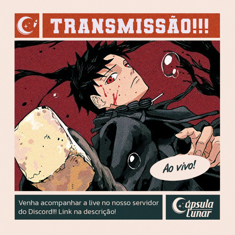Capsula_Lunar's tweet photo. Hoje é dia de Live!
As primeiras ideias das espadas encantadas surgem em Kagurabachi, enquanto Amadoro é confrontada com estratégias poderosas em Ichi the Witch. Venha conversar sobre os capítulos no nosso servidor do Discord, a partir das 21h.
O link segue no próximo post. https://t.co/4lSF3QBfF9