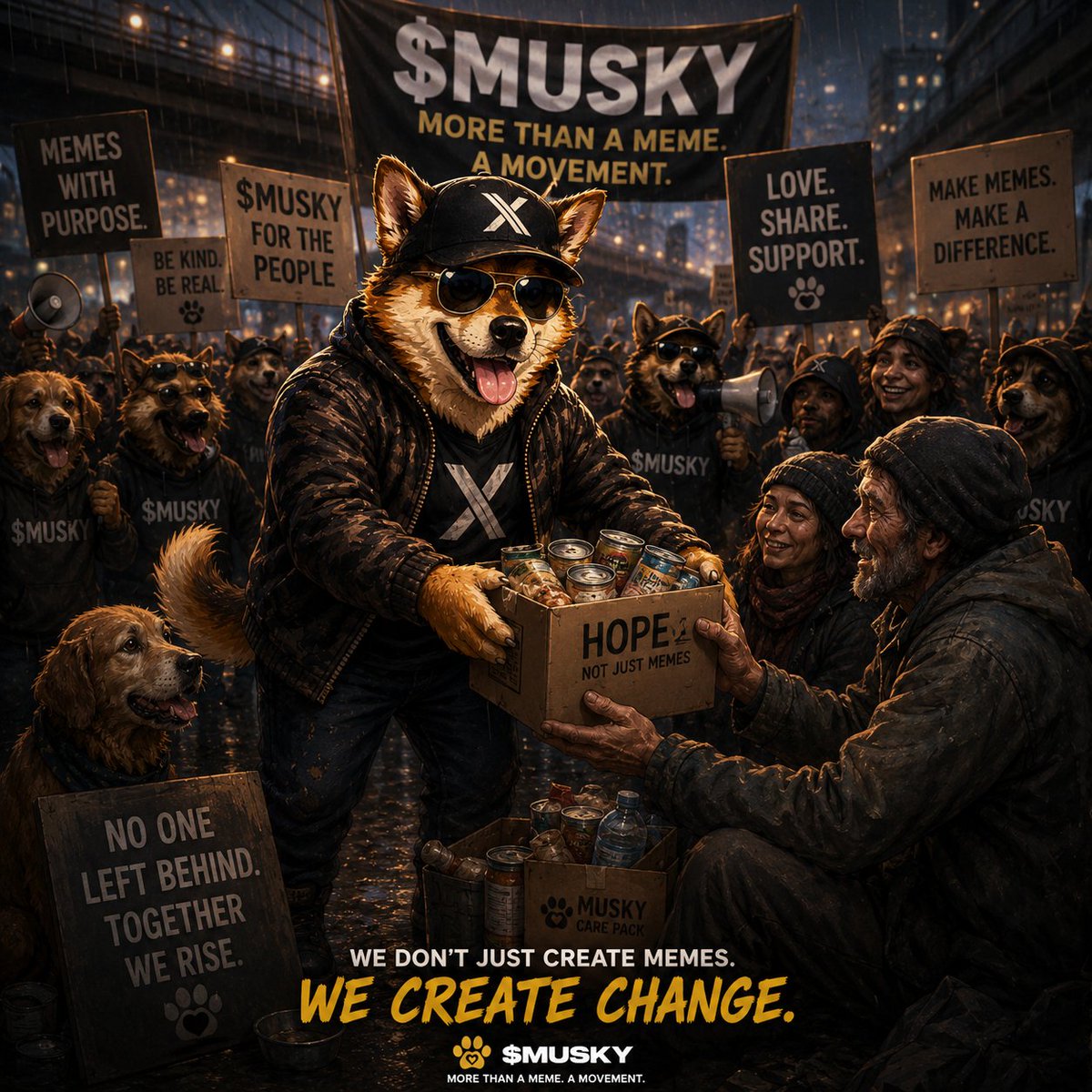 GlitchRaider1's tweet photo. They laughed at Musky first…
Now they can’t stop talking about him. 🐾🔥

Built with consistency • Powered by memes • Driven by community

$MUSKY isn’t just a meme anymore… it’s a movement 🚀
@musky_memecoin https://t.co/BAqhELloWC