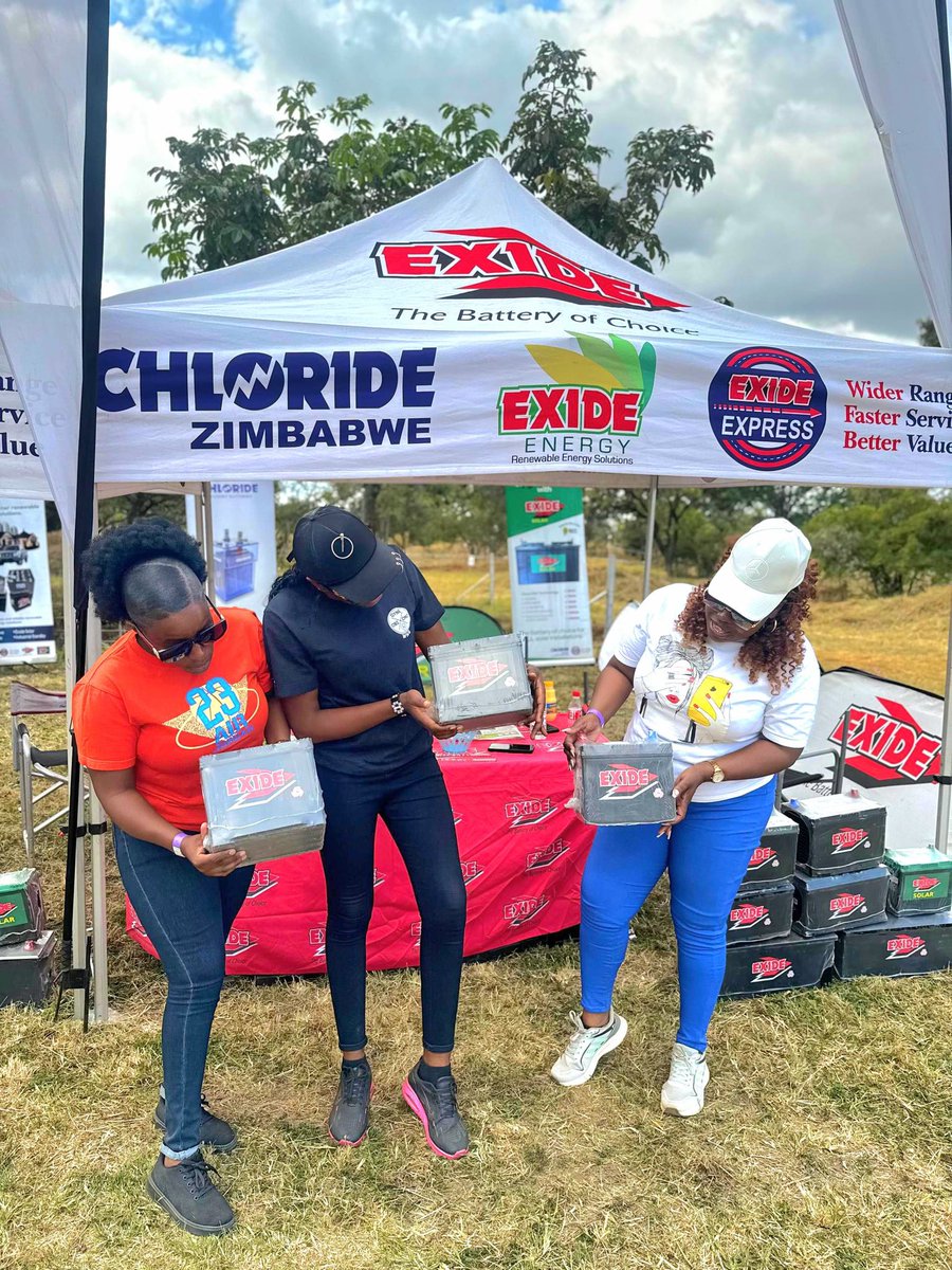 ExideZim's tweet photo. Day 2 views from the Castrol Jamboree.
It’s a pleasure serving you and getting your positive feedback on our products.  
#ExidePower
#jamboree2026
#thebatteryofchoice
#triedandtestedsince1952
@KUDZIELISTER2 @winnersnetworkg @takemorem1 @Mavhure @EsteemComms @zimlifestylemag https://t.co/53wm58E54H
