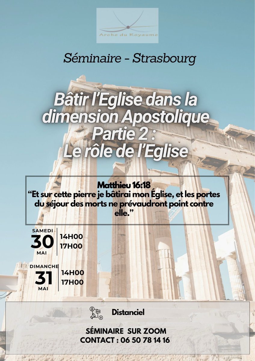 faith_isreal3's tweet photo. J’ai la joie de vous partager plusieurs rencontres pour les croyants, qui souhaitent découvrir Dieu et avancer dans la prochaine étape de leur vie spirituelle, auront lieu ce mois-ci. 

Nous devons être informés aujourd’hui par rapport à ce que Dieu fait! 

Dm si intéressé 📩 https://t.co/aiMYXtTvg9