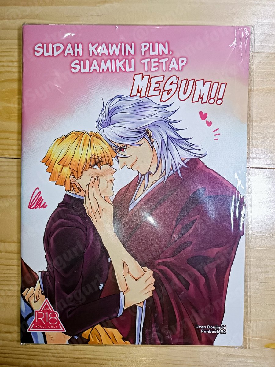 syndromegurl's tweet photo. [ KNY Doujin : Uzuzen / Uzen by @suga_puri and teams ]

Buying the second volume and turns out it spicy as helll daymnnnnn I didn’t expect every page will be this hot but I really love it sksksk https://t.co/KVtDaF967N