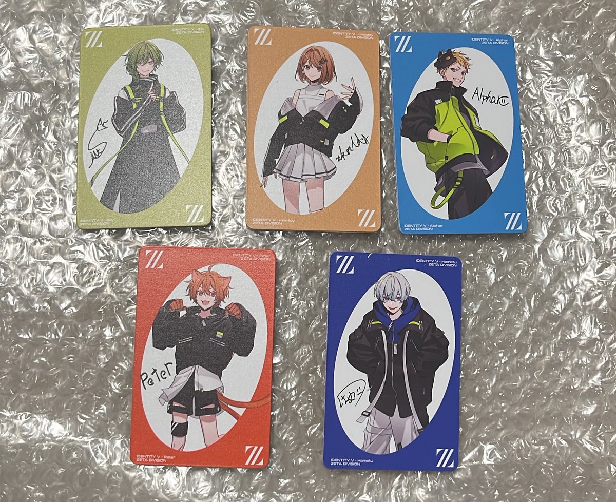 交換 第五人格 ZETA 特典 IJLカード グローバル版 譲 画像 求 🦉🔮1