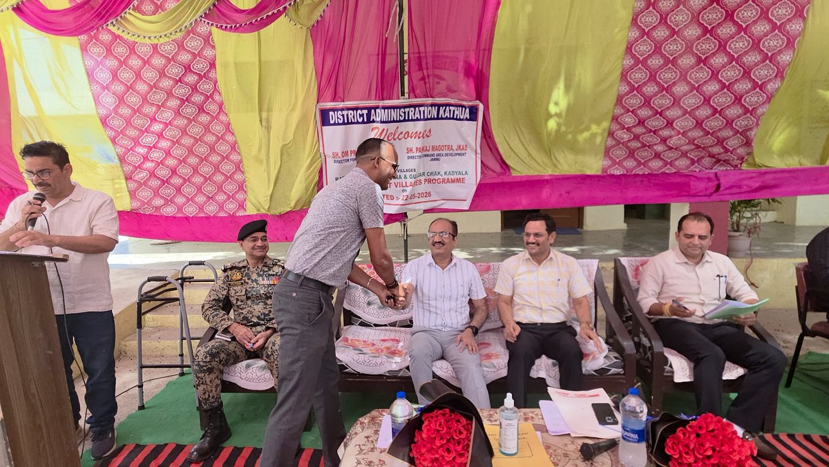 Ravikumar181's tweet photo. #FirstVillage🇮🇳
Vibrant Village Prog is transforming border villages with new hope, development, and opportunities. Tnks Hon’ble ’ble PM @narendramodi Ji, @DrJitendraSingh Ji for empowering last village of India with the vision of a strong, self-reliant & developed nation.✨🇮🇳 https://t.co/8B1X4GcWIK