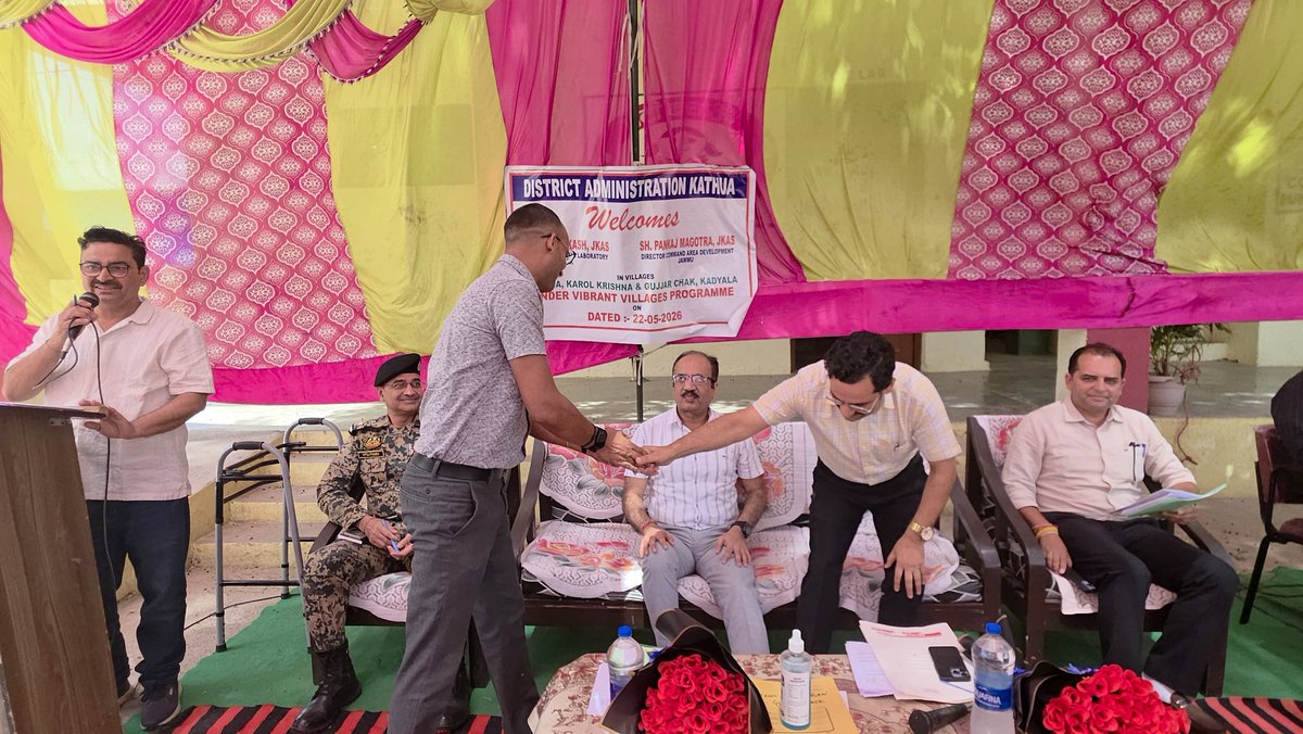 Ravikumar181's tweet photo. #FirstVillage🇮🇳
Vibrant Village Prog is transforming border villages with new hope, development, and opportunities. Tnks Hon’ble ’ble PM @narendramodi Ji, @DrJitendraSingh Ji for empowering last village of India with the vision of a strong, self-reliant & developed nation.✨🇮🇳 https://t.co/8B1X4GcWIK