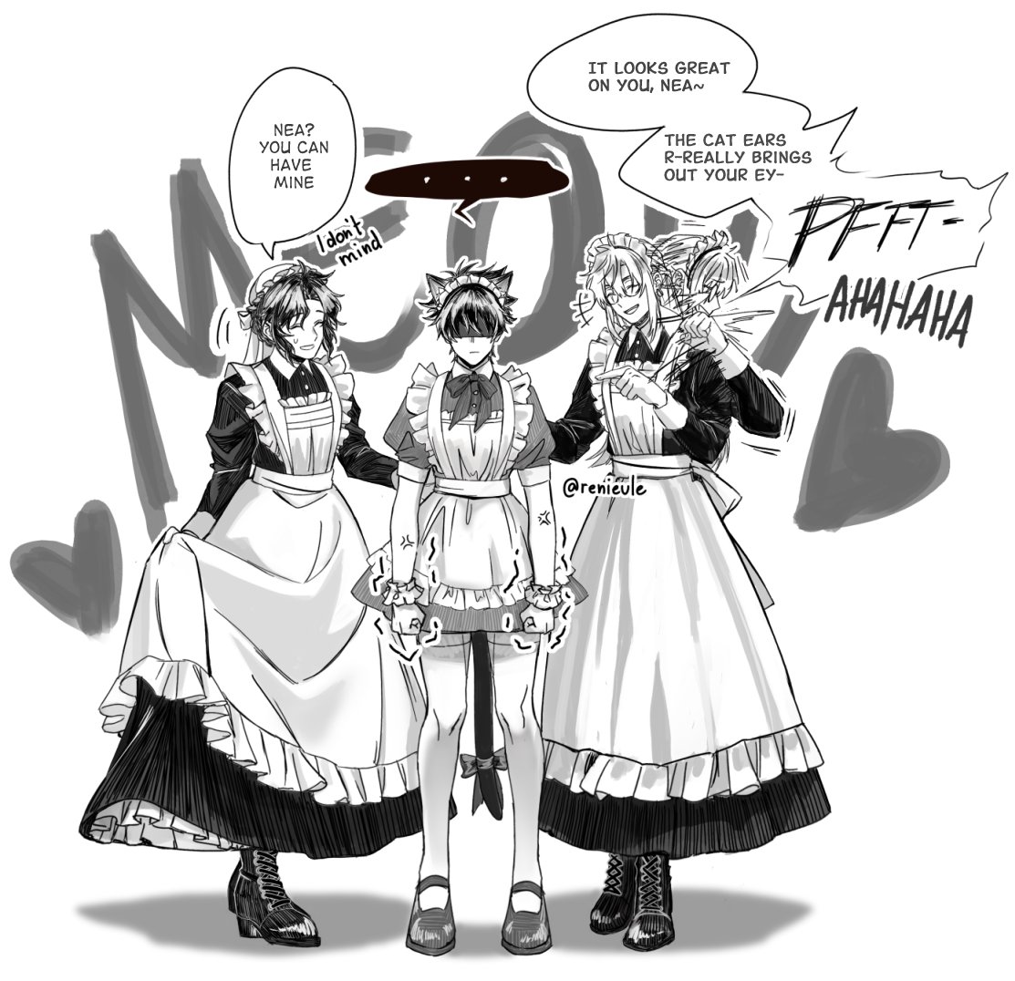 renieule's tweet photo. Maid 🎀🐈‍⬛ #dgm #dgrayman https://t.co/8nihg2MTNU