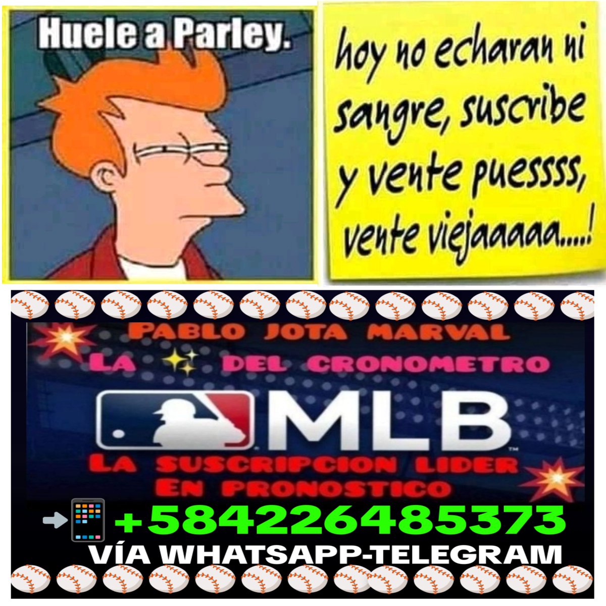 PabloJota27's tweet photo. ((( #LOQUEHAYVIDESVERGA ))) Hoy Buscamos Cerrar Con Broche De Oro La Semana En Los PARLEY:

✔️BAJA ⬇️ A MITAD. #DEROOBOO
✔️ALTA ⬆️ COMPLETA. #NOOFALLA
✔️1 EQUIPO A GANAR. #DEBERESPONDER

Y Les Dejo #MIREGALO En La NBA🏀 👉 ALTA ⬆️ A MÁS DE 219.5

#SUSCRIPCION 📲+584226485373 🆗👊 https://t.co/zHhsMYnpAC